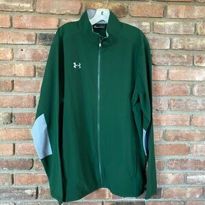 Under Armour Men's Forest Green Windbreaker